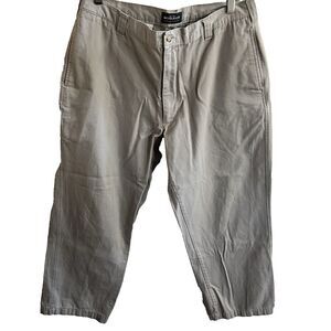 Woolrich Dress Pants Mens 36x30 (Fits 32x28) Beige Chino‎ Formal Casual Bootcut